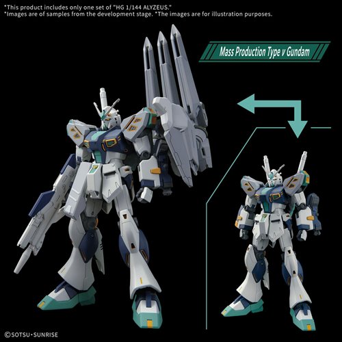Mobile Suit Gundam Hathaway: The Sorcery of Nymph Circe Alyzeus High Grade 1:144 Scale Model Kit