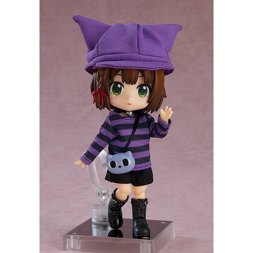 Nendoroid Doll Purple Cat Themed Outfit Set