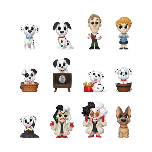 101 Dalmatians Mystery Minis Mini-Figure Display Case of 12