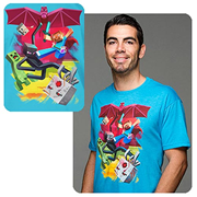 Samcube Minecraft SamCube Battle Premium T-Shirt - Entertainment Earth