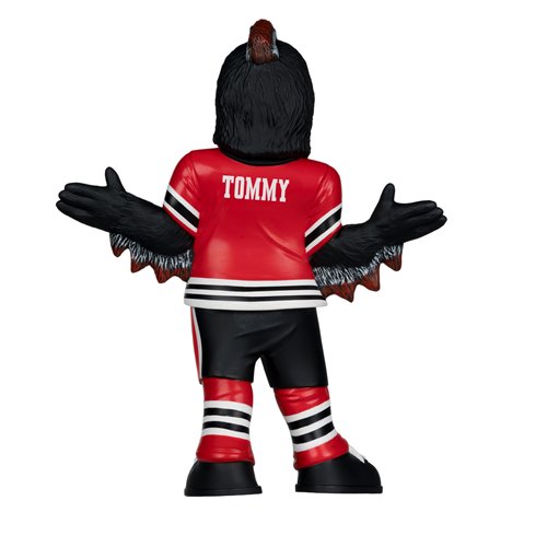 NHL Chicago Blackhawks Tommy Hawk Mascot Posed Figure