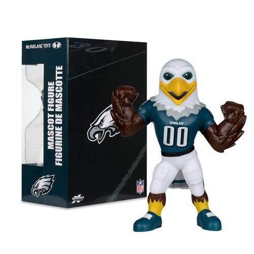 NFL SportsPicks Philadelphia Eagles Swoop Mascot 8-Inch Posed Figure