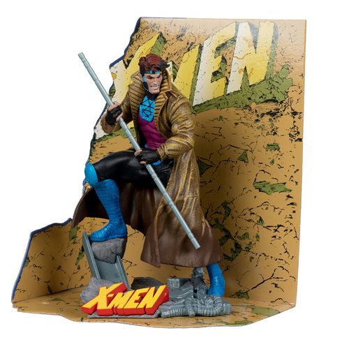 Marvel Collection Wave 6 1:10 Scale Posed Figure with Scene Case of 6