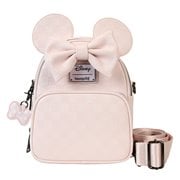 Disney Minnie Ear Checkerboard Convertible Crossbody