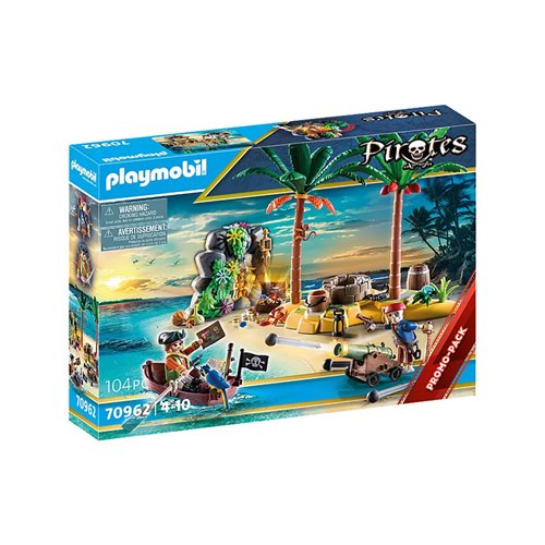 Playmobil 70962 Promo Packs Pirate Treasure Island with Rowboat