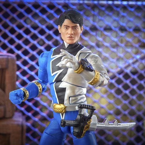Power Rangers Lightning Collection Dino Fury Blue Ranger 6-Inch Action Figure