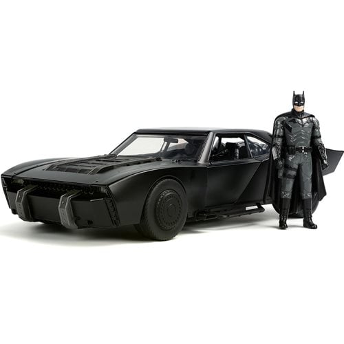 The Batman 2022 Batmobile 1:18 Scale Die-Cast Metal Vehicle