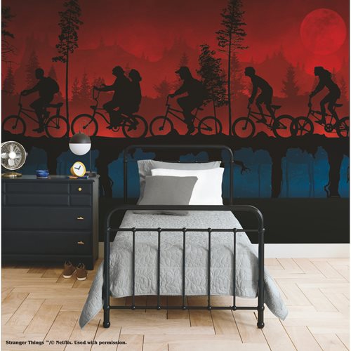 Stranger Things The Upside Down Peel and Stick Wall Mural