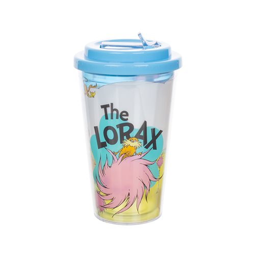 Dr. Seuss The Lorax 16 oz. Flip-Straw Acrylic Cup