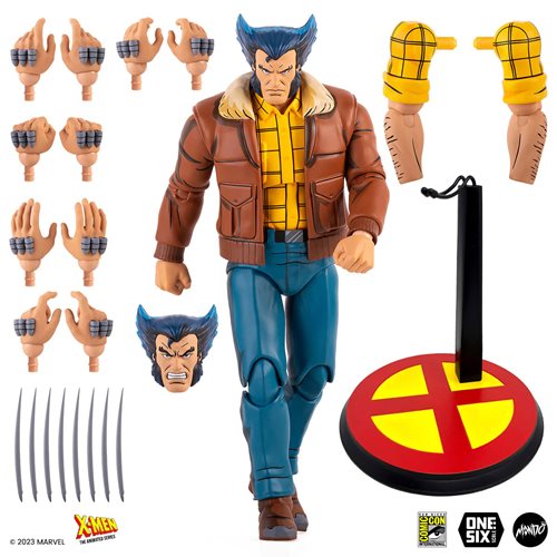 X-Men: The Animated Series Logan 1:6 Scale Action Figure - San Diego Comic Con 2023 Exclusive