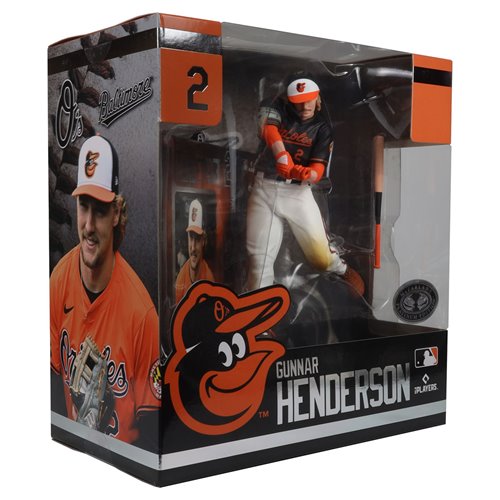 MLB SportsPicks Baltimore Orioles Gunnar Henderson 7-Inch Posed Figure
