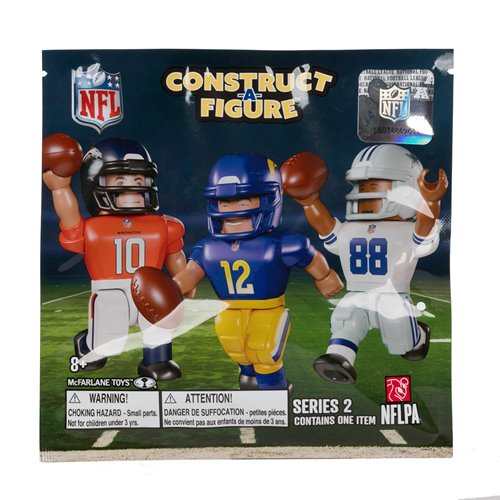 NFL Construct-a-Figure Series 2 Blind Bag Case of 36