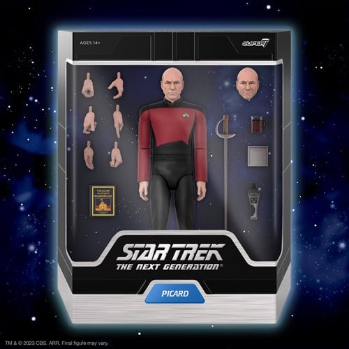 Star Trek: The Next Generation Ultimates Captain Jean-Luc Picard 7-Inch Action Figure