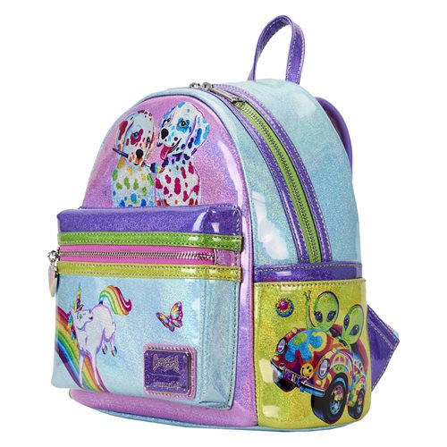 Lisa Frank Color Block Mini-Backpack