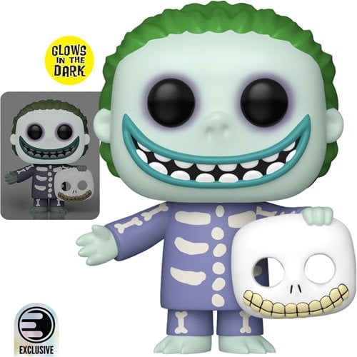 The Nightmare Before Christmas Barrel Glow-in-the-Dark Funko Pop! Vinyl Figure #1810 - Entertainment Earth Exclusive