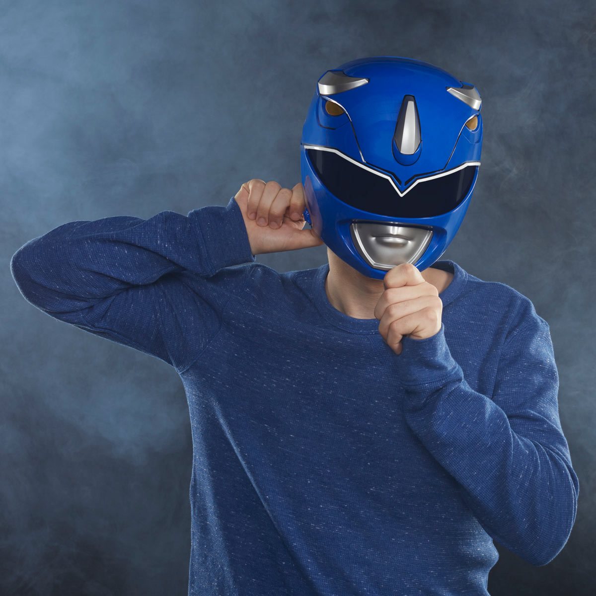 Power Rangers Lightning Collection Blue Ranger Helmet Prop Replica