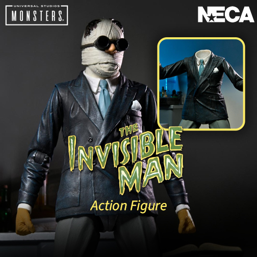 NECA Invisible Man