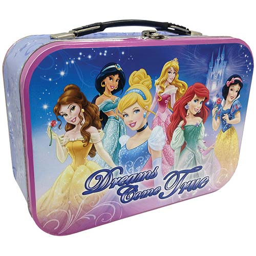 Disney Princesses Dreams Come True Tin Tote Lunch Box