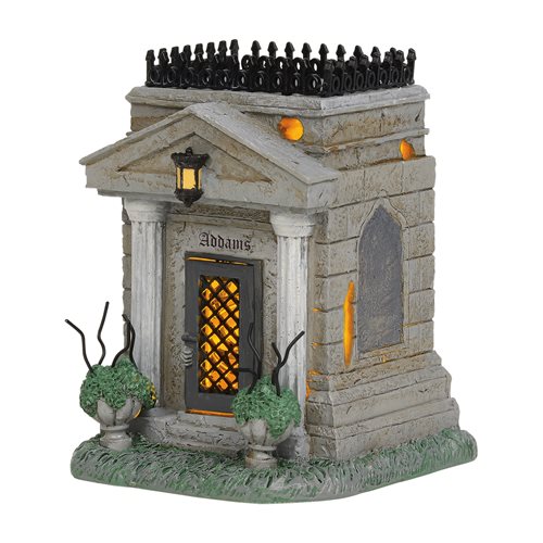 The Addams Family Hot Properties Village Addams Family Crypt Statue