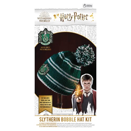 Harry Potter Wizarding World Collection Slytherin Bobble Hat Knitting Kit