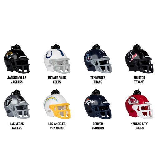 NFL McFarlane SportsPicks Helmets Series 1 Backpack Clips Blind Bag Case of 24