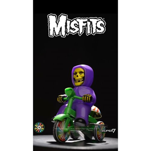 Misfits Fiend (Purple with Green Trike) Super Cycles Vinyl Figure