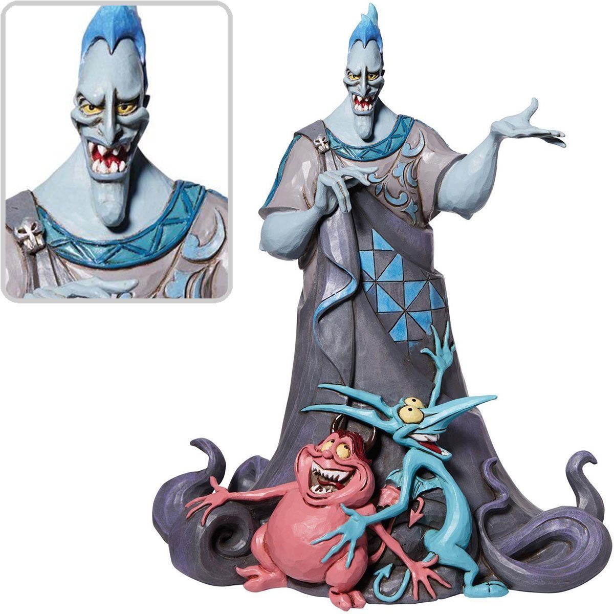 Pain　Hercules　and　Hadies　with　Panic　Statue　Disney　Traditions