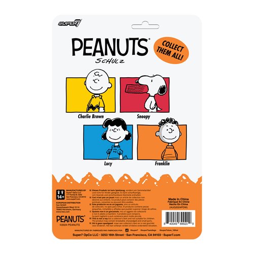 Peanuts Franklin Armstrong 3 3/4-Inch ReAction Figure