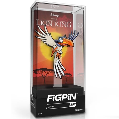 The Lion King Zazu FiGPiN Classic 3-Inch Enamel Pin