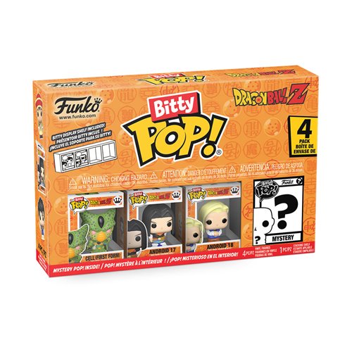 Dragon Ball Z Cell (First Form) Bitty Pop! Mini-Figure 4-Pack - Specialty Series
