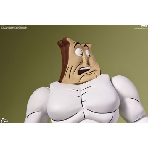 The Ren & Stimpy Show Ultimate Powdered Toast Man 7-Inch Scale Action Figure