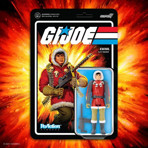 G.I. Joe Tracker Kwinn 3 3/4-Inch ReAction Figure