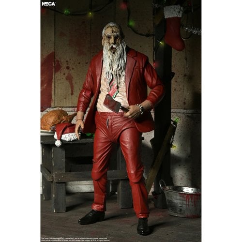 The Texas Chainsaw Massacre Ultimate Santa Leatherfac 7-Inch Scale Action Figure