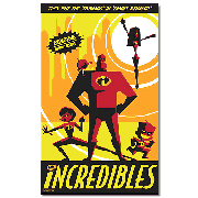 Incredibles Paper Giclee Print