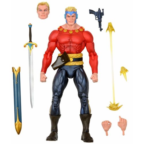 King Features Original Superheroes Flash Gordon 7-Inch Action Figure, Not Mint
