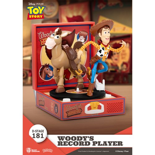 Toy Story Woody's Record Player DS-181 D-Stage Statue