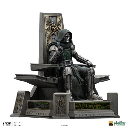 Avengers: Doomsday Doctor Doom on Throne 1:10 Art Scale Limited Edition Statue