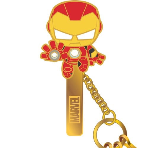 Iron Man Colored Pewter Key Chain