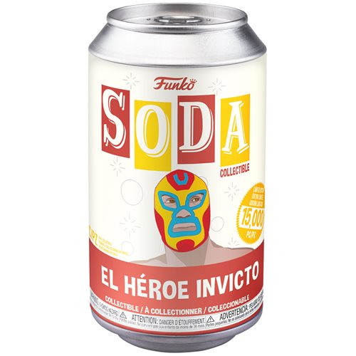 Marvel Luchadores Iron Man Vinyl Soda Figure