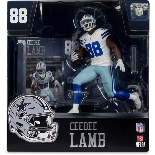 NFL SportsPicks Dallas Cowboys CeeDee Lamb 7-Inch Posed Figure
