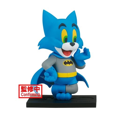 Tom and Jerry Batman Tom WB 100Th Anniversary Collection Statue