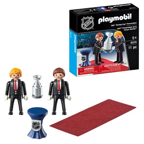 Playmobil 9015 NHL Stanley Cup Presentation Action Figures
