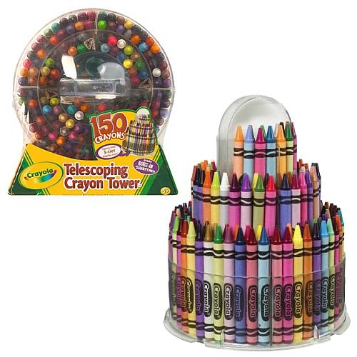 Crayola Telescoping Crayon Tower with 150-Pack