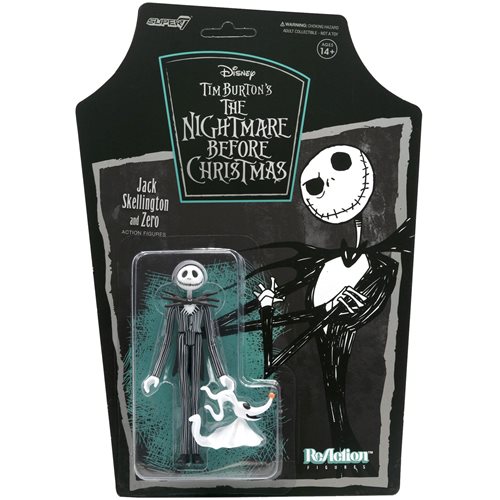 Nightmare Before Christmas Jack Skellington 3 3/4-Inch ReAction Figure