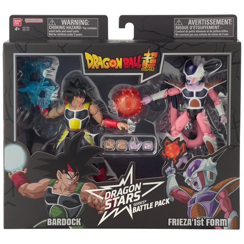 Dragon Ball Super Dragon Stars Battle Pack Bardock vs. Frieza 1st Form Action Figure 2-Pack