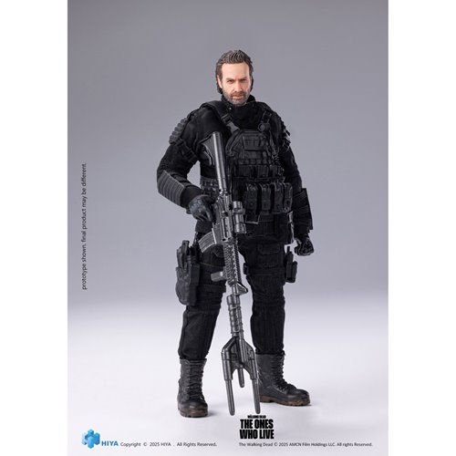 The Walking Dead: The Ones Who Lived Rick Grimes Exquisite Super Series 1:12 Scale Action Figure - P