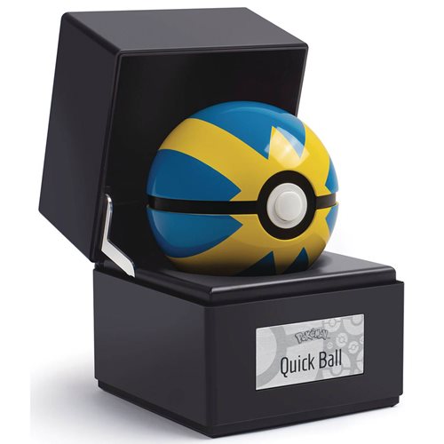Pokemon Quick Ball Die-Cast Metal Electronic Prop Replica