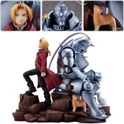 Fullmetal Alchemist: Brotherhood Edward Elric and Alphonse Elric Brothers Version Statue
