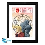 Fullmetal Alchemist: Brotherhood Elric Brothers Framed Art Print
