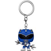 Power Rangers 30th Anni. Blue Ranger Pocket Pop! Key Chain